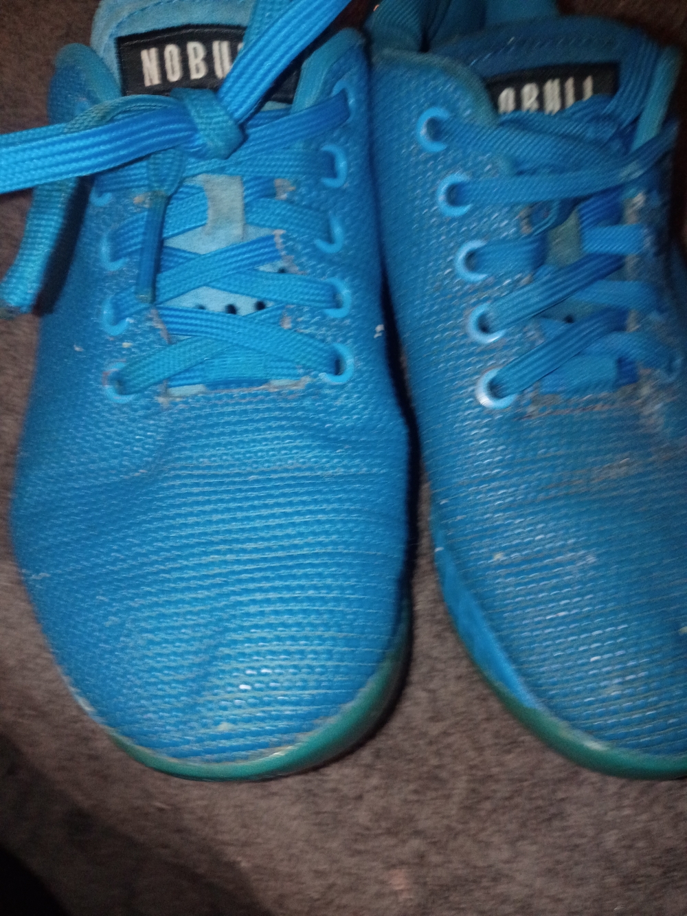 NOBULL Kids Blue Athletic Shoes